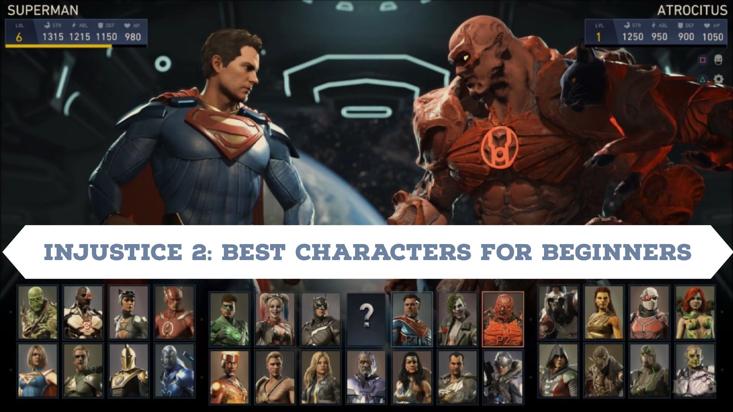 injustice 2 best characters for beginners