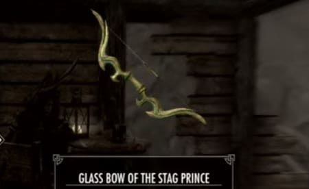 Glass Bow of the Stag Prince skyrim